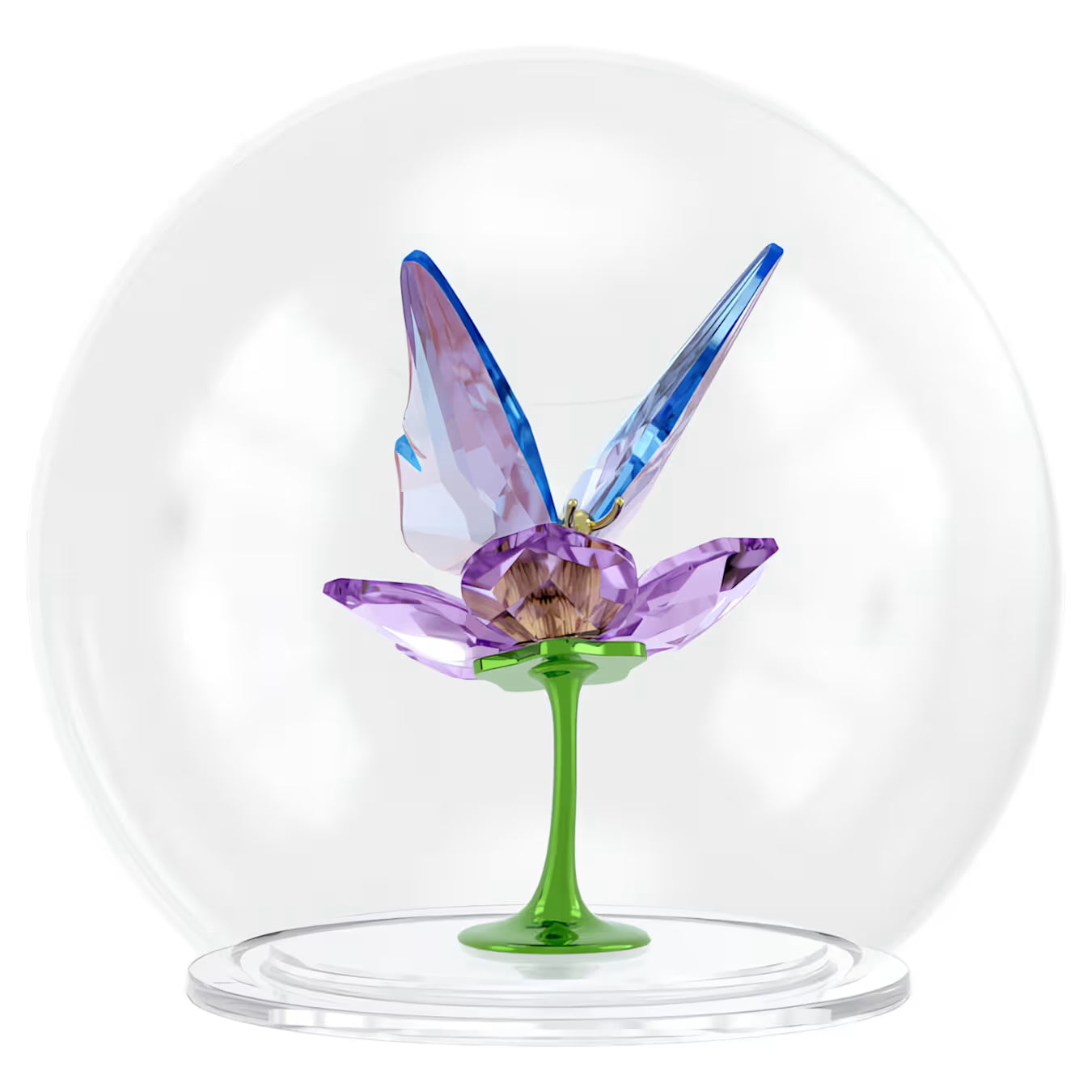 Idyllia Glass Ball Butterfly and Flower 5721543