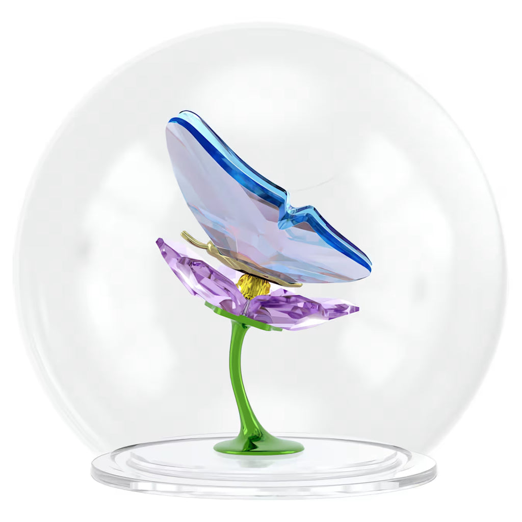 Idyllia Glass Ball Butterfly and Flower 5721543