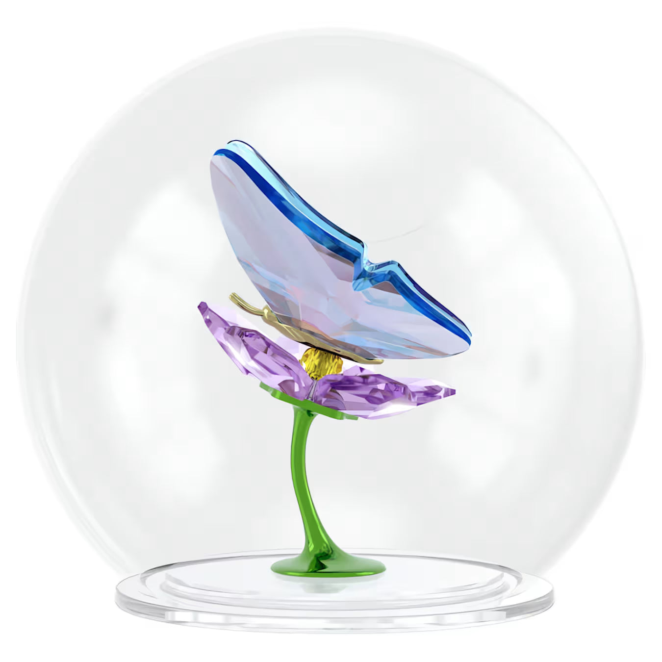 Idyllia Glass Ball Butterfly and Flower 5721543