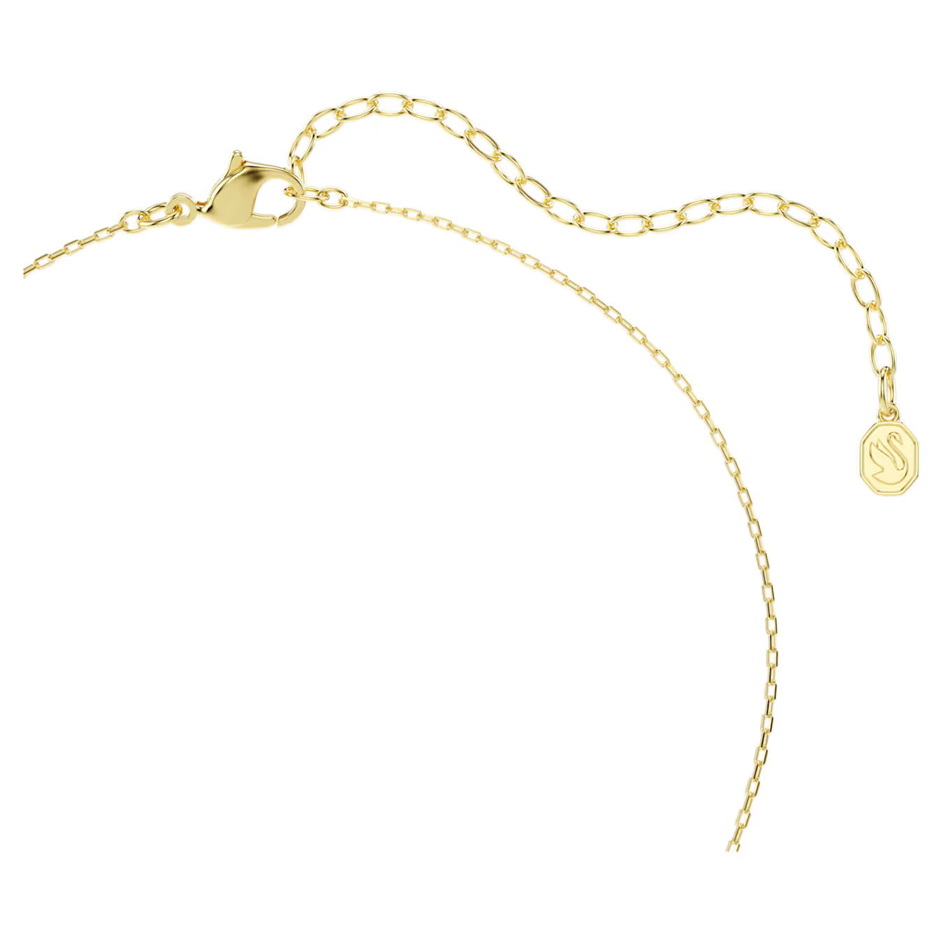 Idyllia pendant Mixed cuts, Heart, key, Pink, Gold-tone plated 5737288