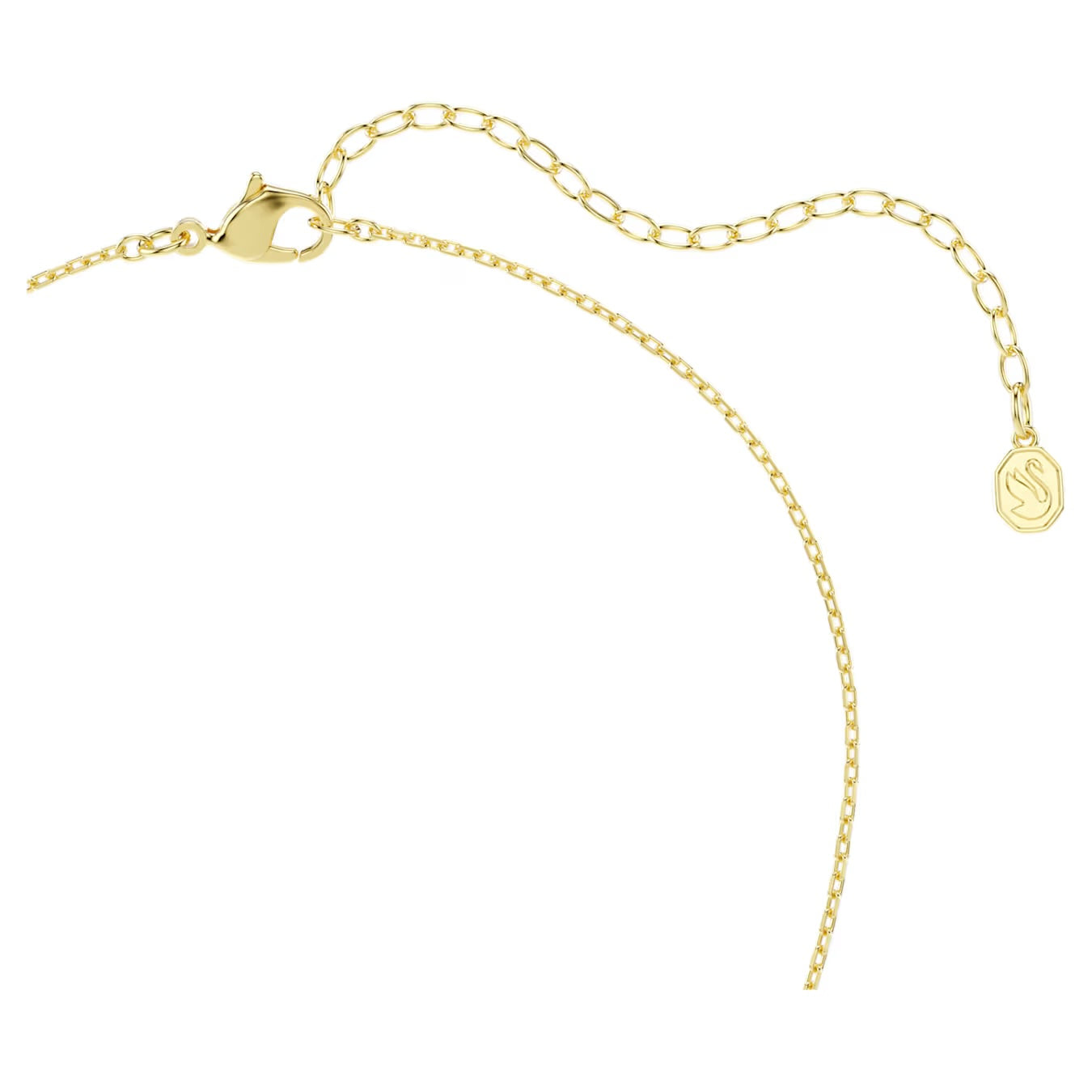 Idyllia pendant Mixed cuts, Heart, key, Pink, Gold-tone plated 5737290
