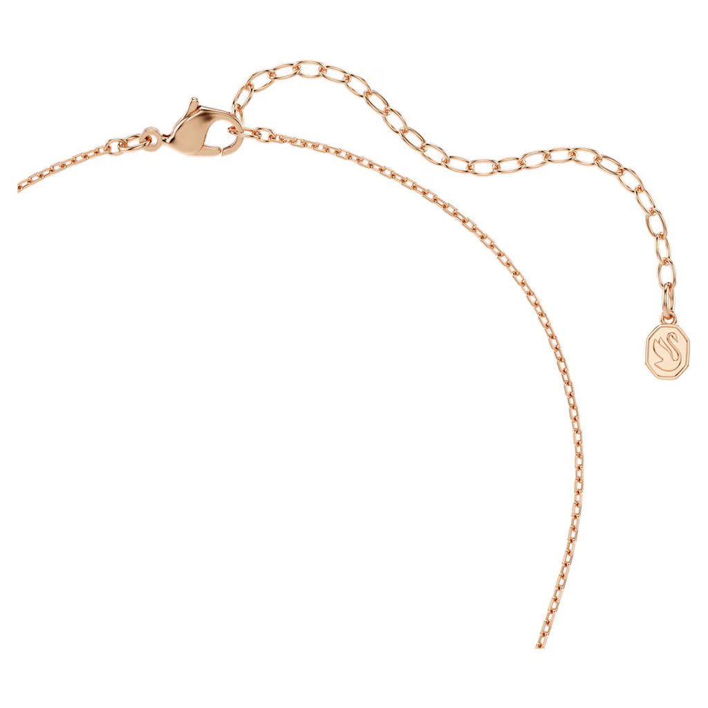 Idyllia set Mixed cuts, Heart with arrow, White, Rose gold-tone plated 5745580