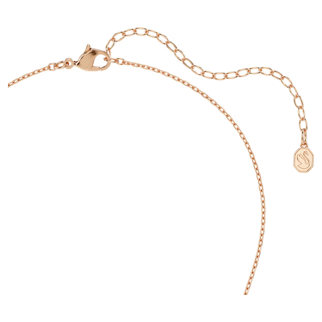 Idyllia set Mixed cuts, Heart with arrow, White, Rose gold-tone plated 5745580