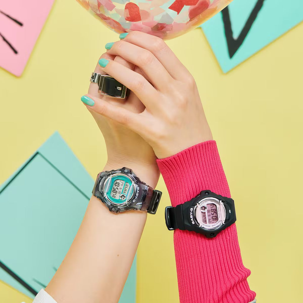 Baby G Dig Renewal, Blk Transparent Band BG169U-8B