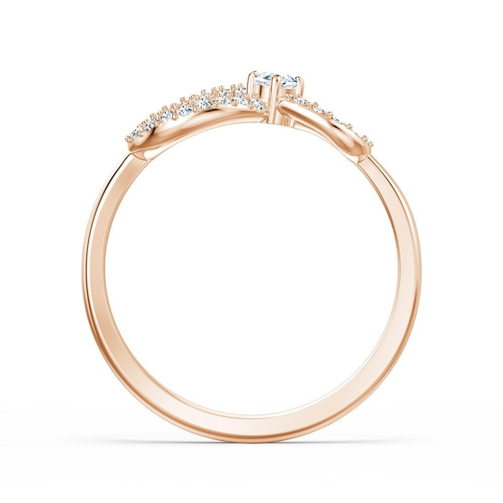 Infinity Ring Rose Gold 5535400 Size 52