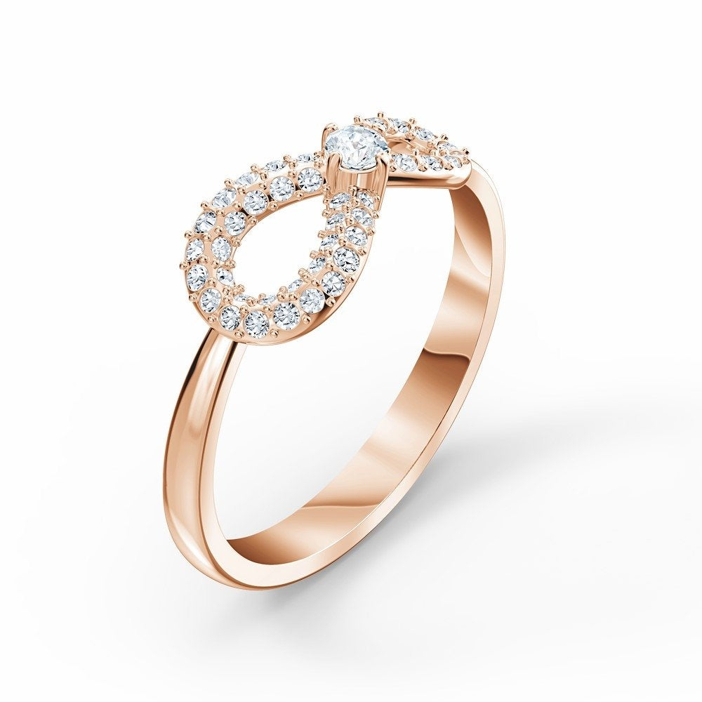 Infinity Ring Rose Gold 5518873 Size 55