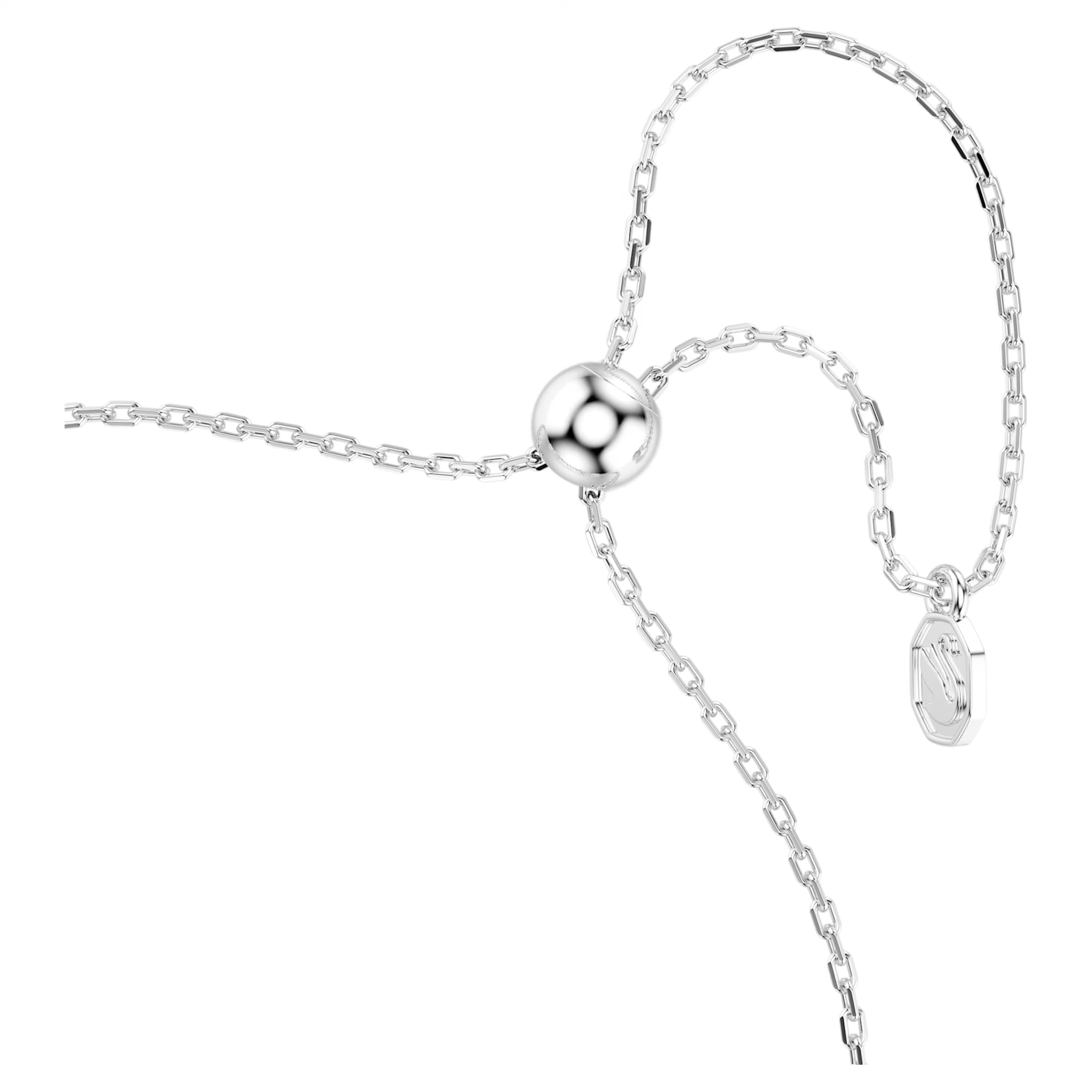 Mesmera Bracelet (Marquise Cut, White, Rhodium Plated). 5748650