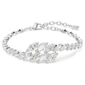 Mesmera Marquise Cut Bracelet (White, Rhodium Plated) 5748014