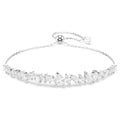 Mesmera Bracelet (Marquise Cut, White, Rhodium Plated). 5748650