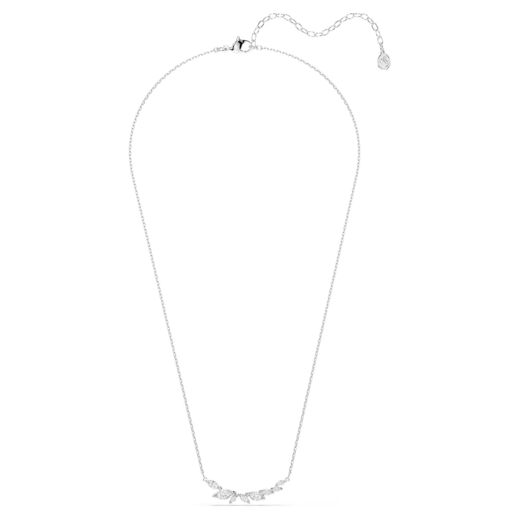 Mesmera Necklace (Marquise Cut, White, Rhodium Plated) 5759838