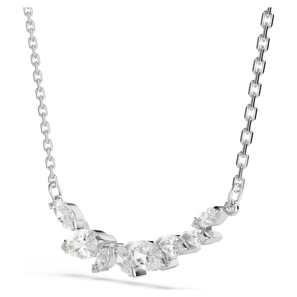 Mesmera Necklace (Marquise Cut, White, Rhodium Plated) 5759838