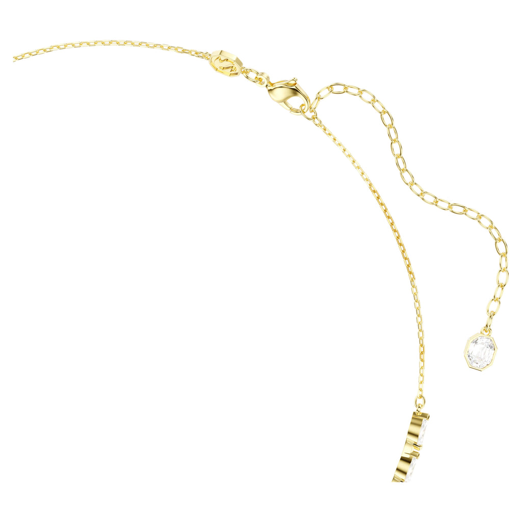 Mesmera set Set (2), Marquise cut, White, 18K gold finish 5764868