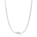 NAJO Love Lock Silver Chain Necklace (45cm) N7121