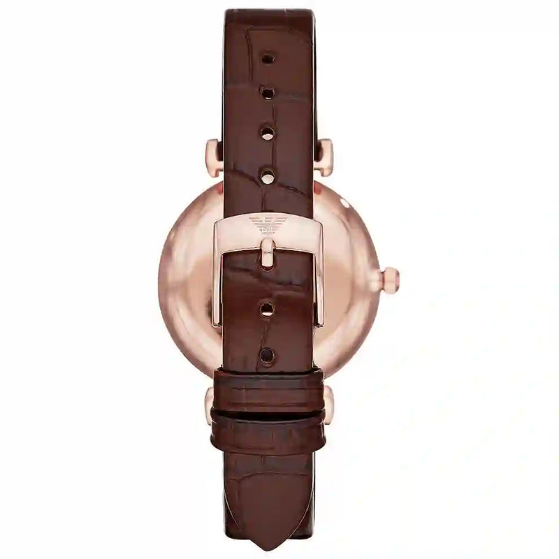 Emporio Armani Gianni T-Bar Purple Analog Watch AR11269