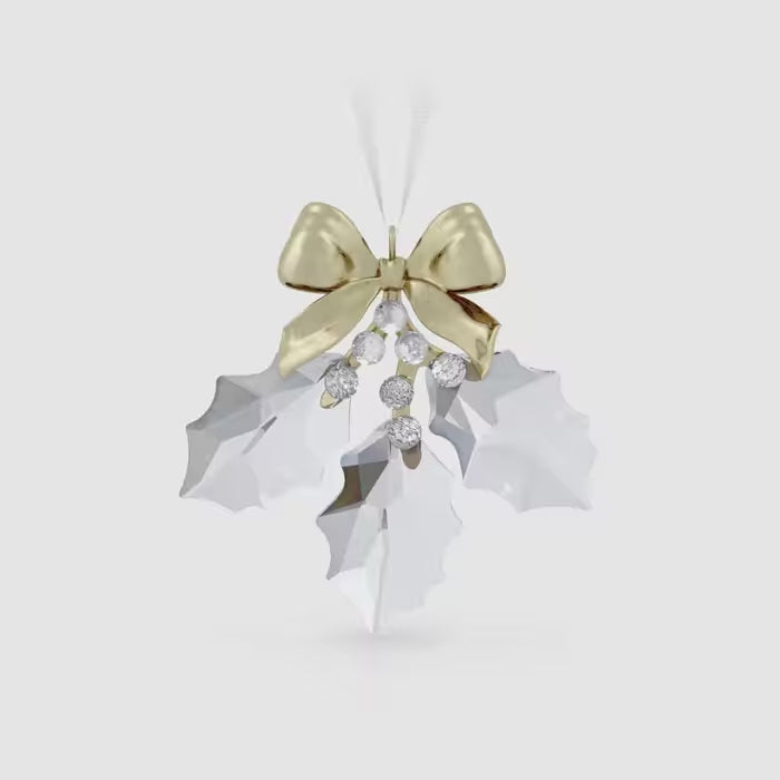 Holiday Magic Holly Leaves Ornament 5685701
