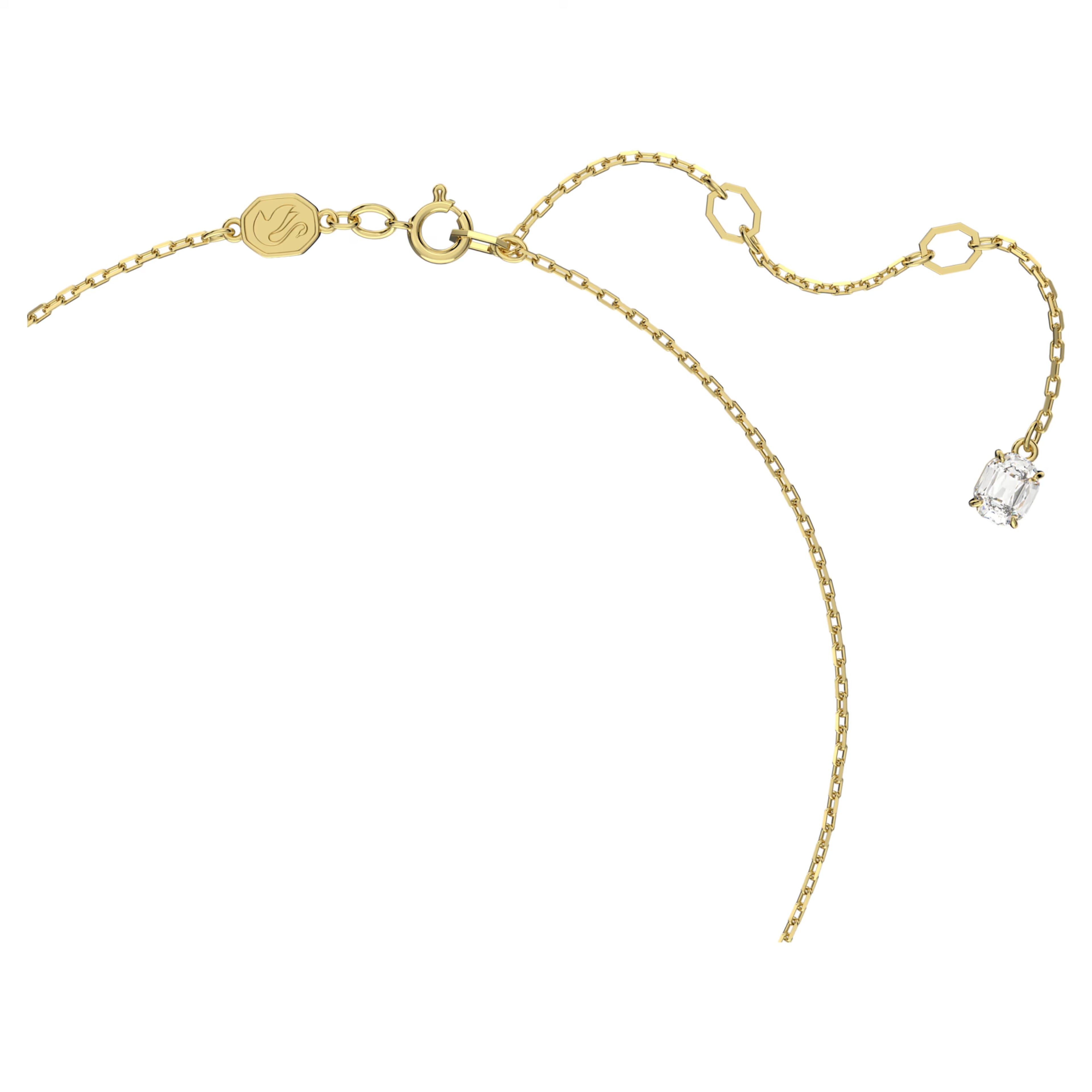 Stilla pendant Round cut, White, 18k gold finish 5636703
