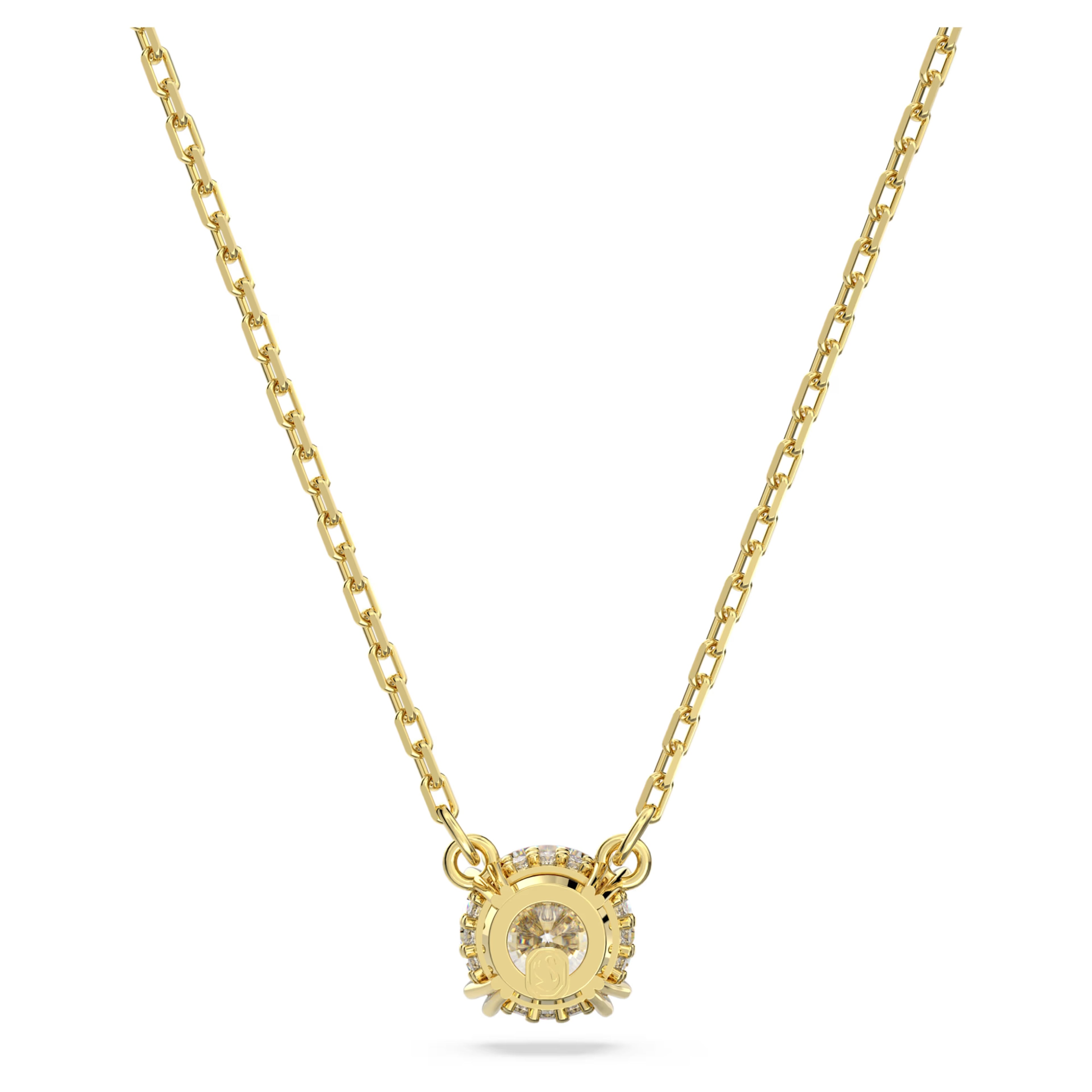 Stilla pendant Round cut, White, 18k gold finish 5636703