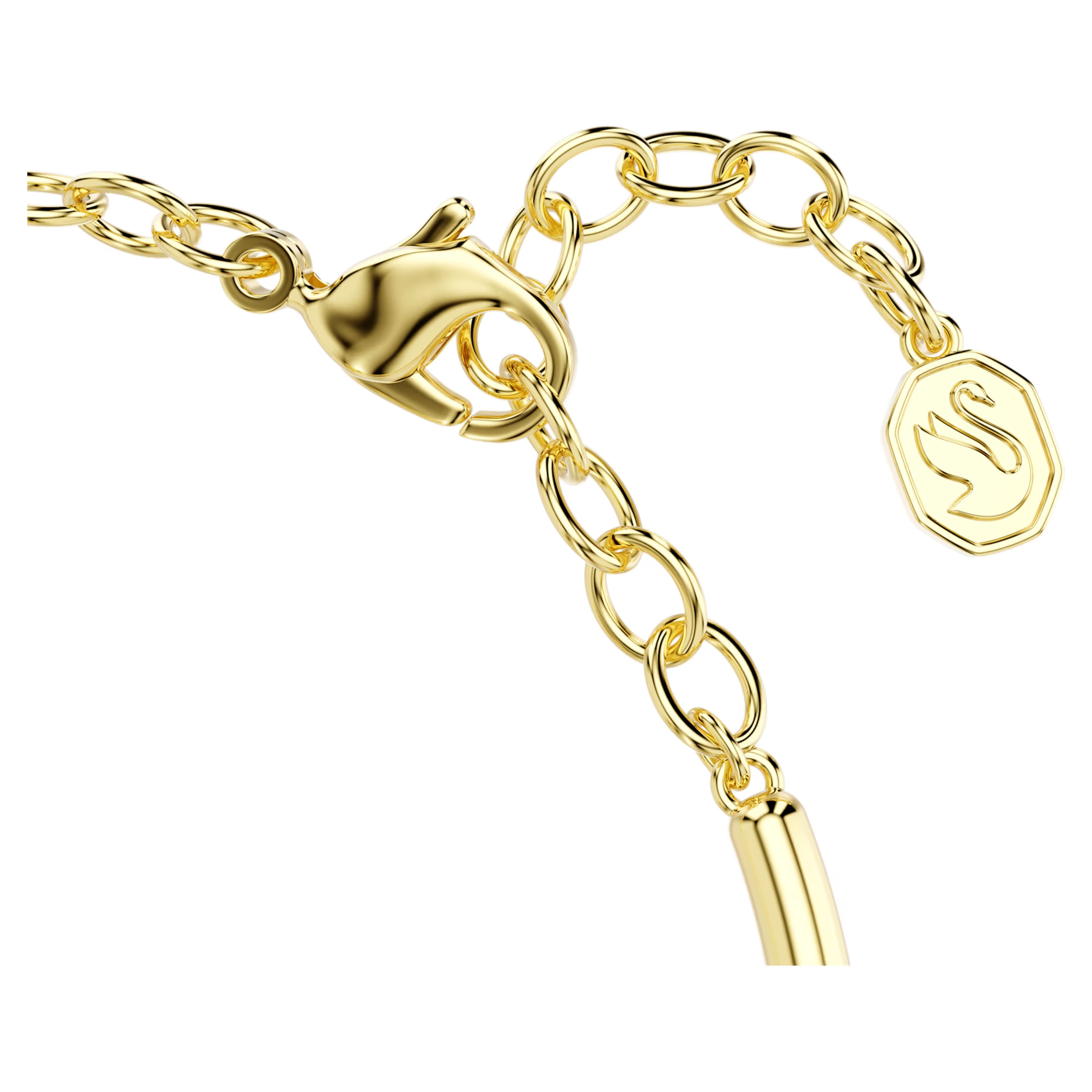 Sublima bangle Octagon cut, Green, 18K gold finish 5758457