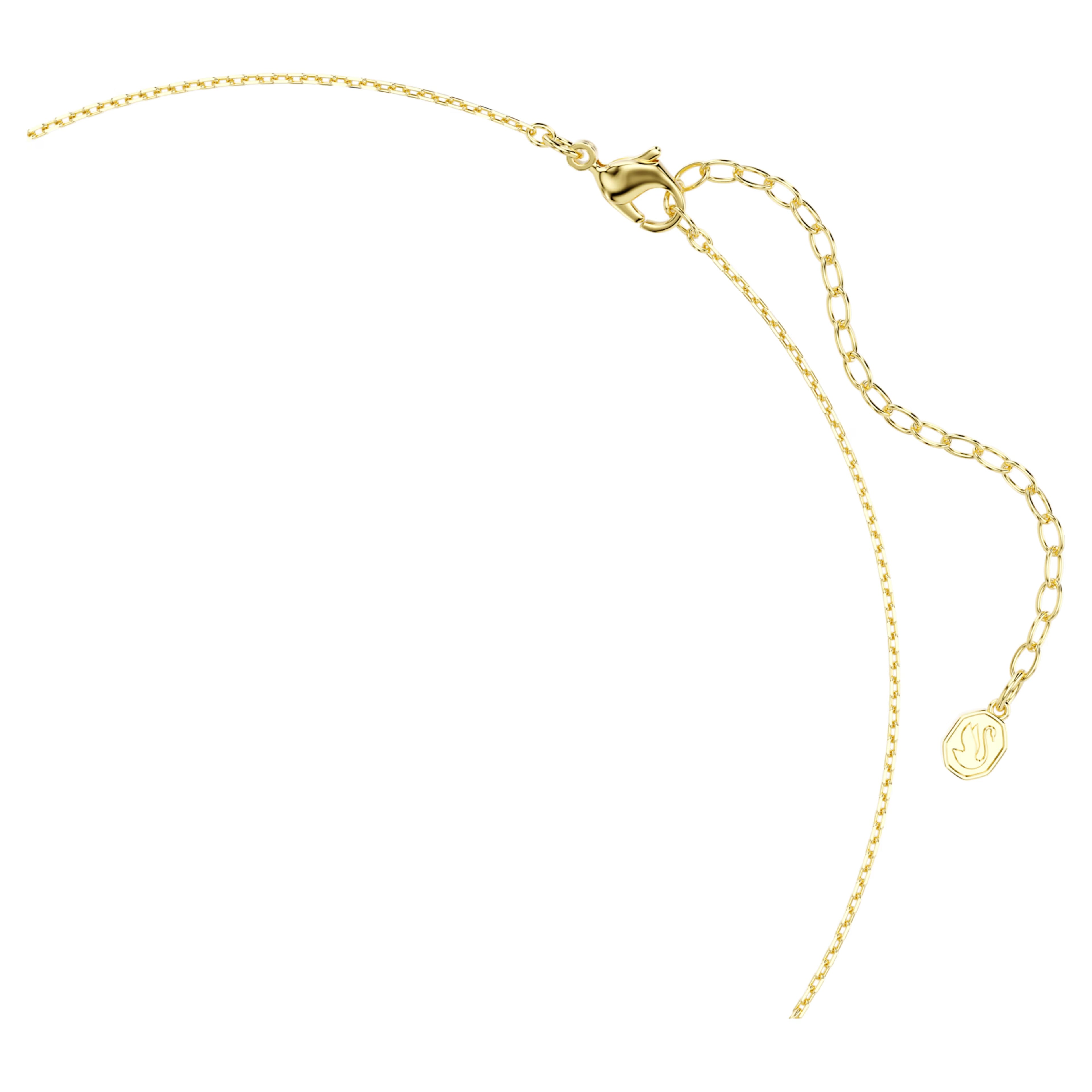 Sublima choker Octagon cut, Green, 18K gold finish 5760763