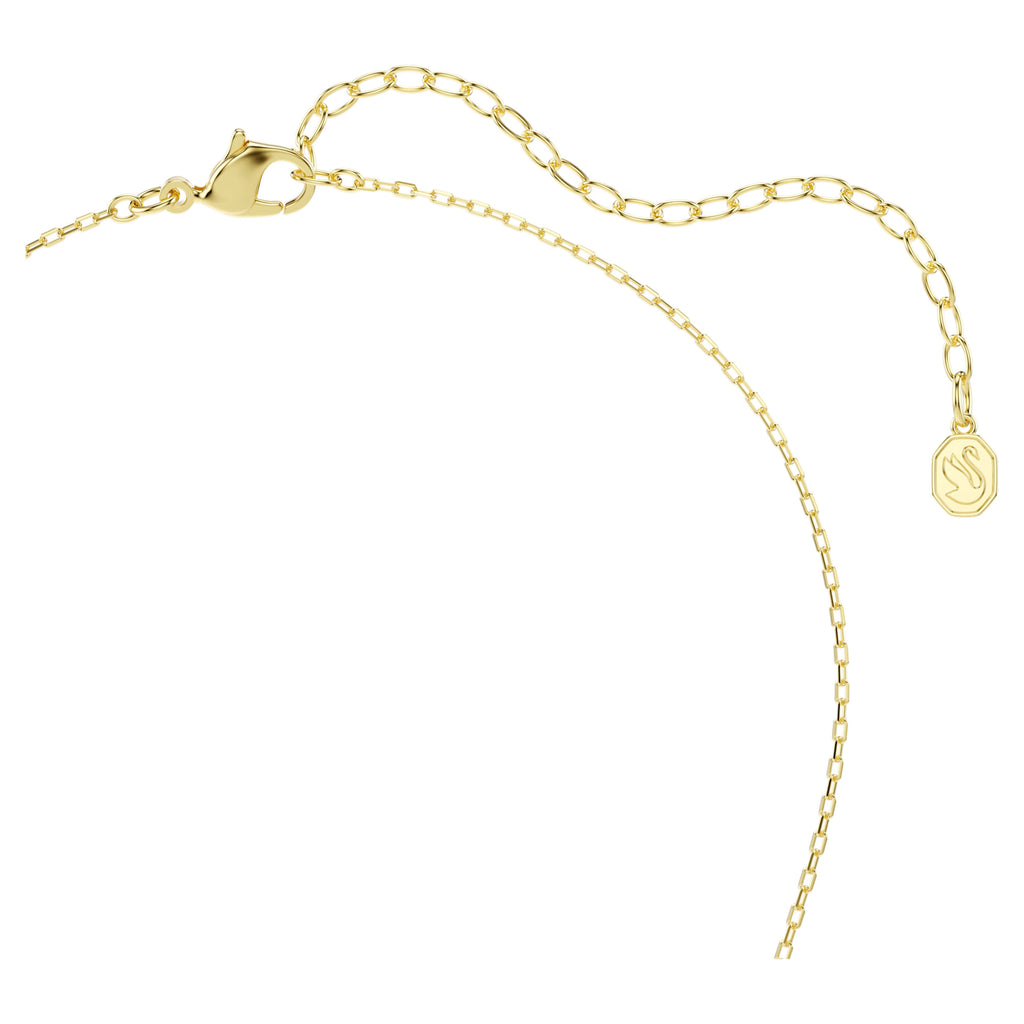 Sublima pendant Octagon cut, Green, 18K gold finish 5752884