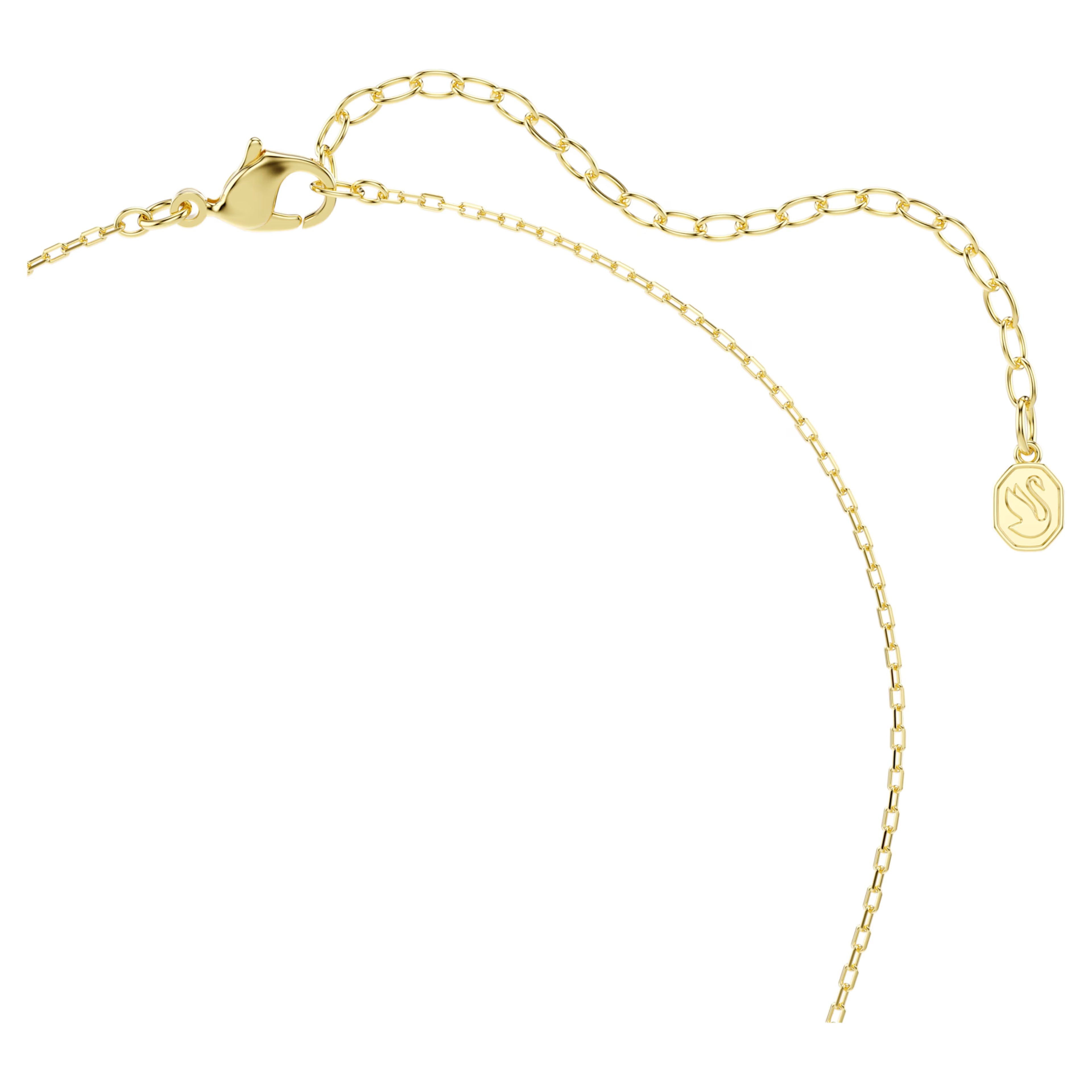 Sublima pendant Octagon cut, Green, 18K gold finish 5752884