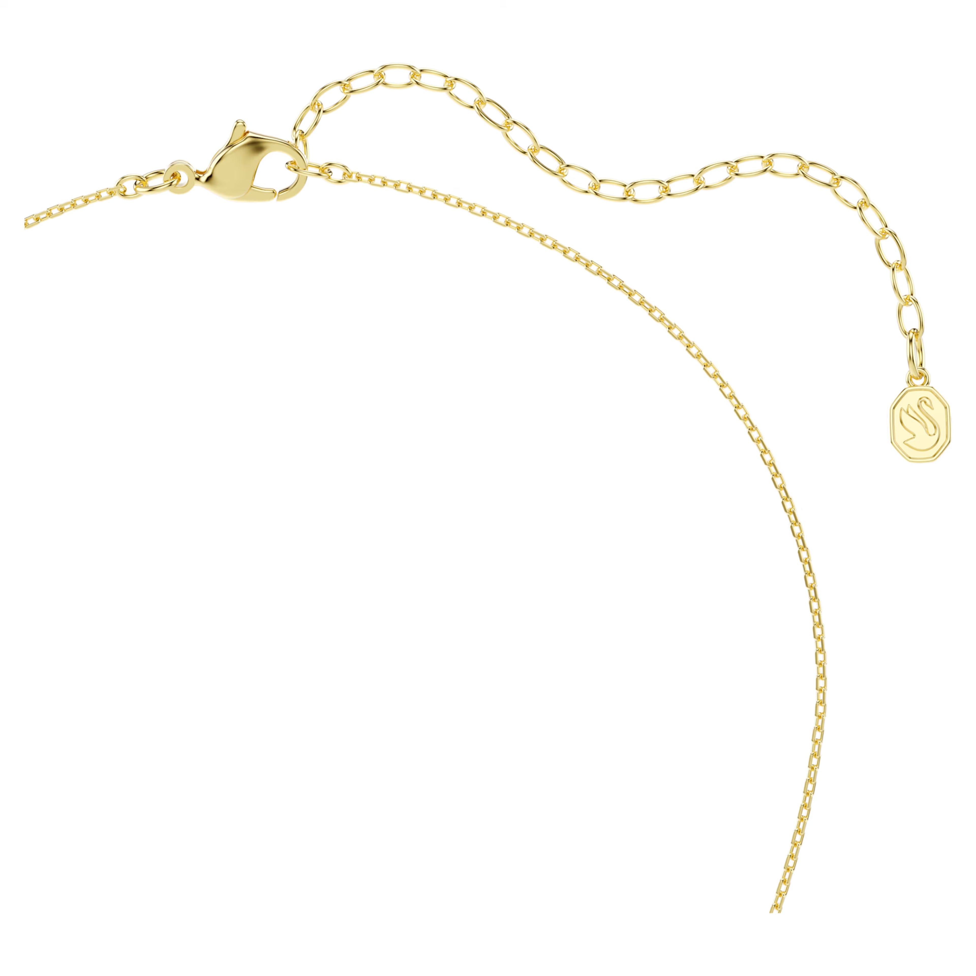 Sublima pendant Round cut, Star, Multicoloured, 18K gold finish 5755280