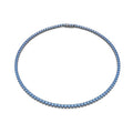 Matrix Crystal Necklace (Size M) featuring deep blue crystals 5743450