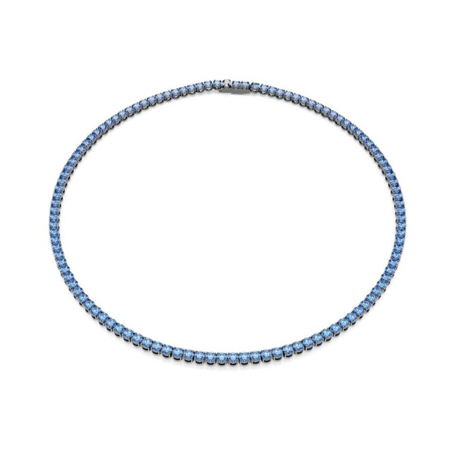 Matrix Crystal Necklace (Size M) featuring deep blue crystals 5743450