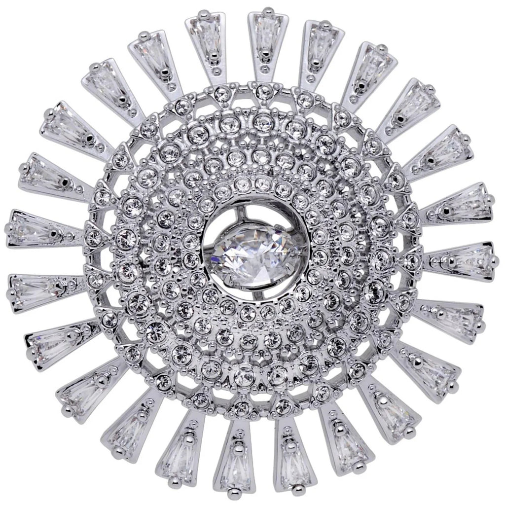Sparkling Dance Rhodium Plated Cocktail Size 55 5564427