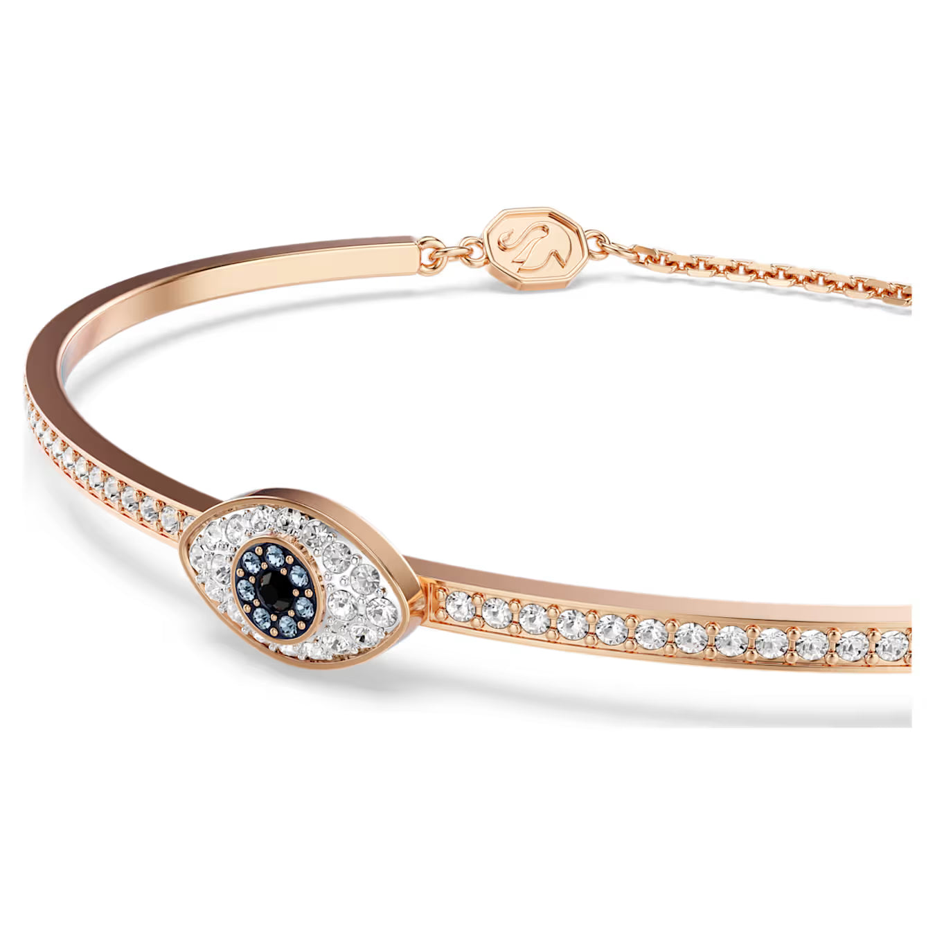 Symbolica bangle Eye, Multicoloured, Rose gold-tone plated 5736985