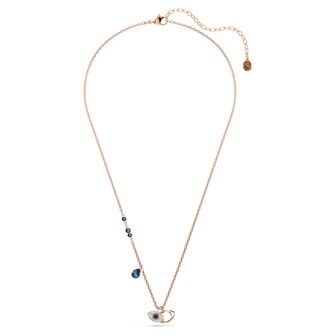 Symbolica pendant Eye, Multicoloured, Rose gold-tone plated 5736984