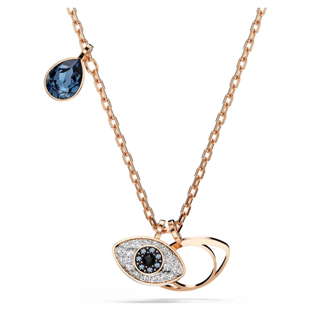 Symbolica pendant Eye, Multicoloured, Rose gold-tone plated 5736984