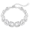 Una Angelic Cushion Bracelet (White, Rhodium Plated) 5751558