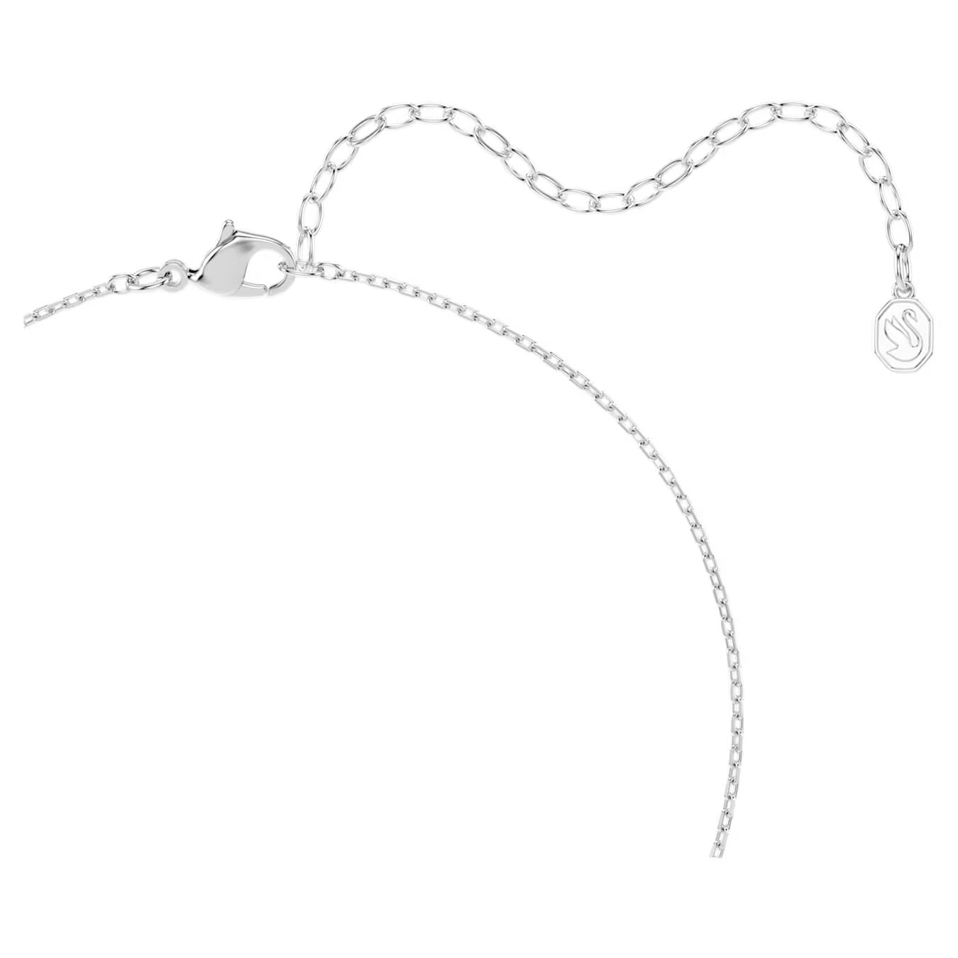 Una Angelic Cushion-Cut Jewelry Set (White, Rhodium Plated) 5754343