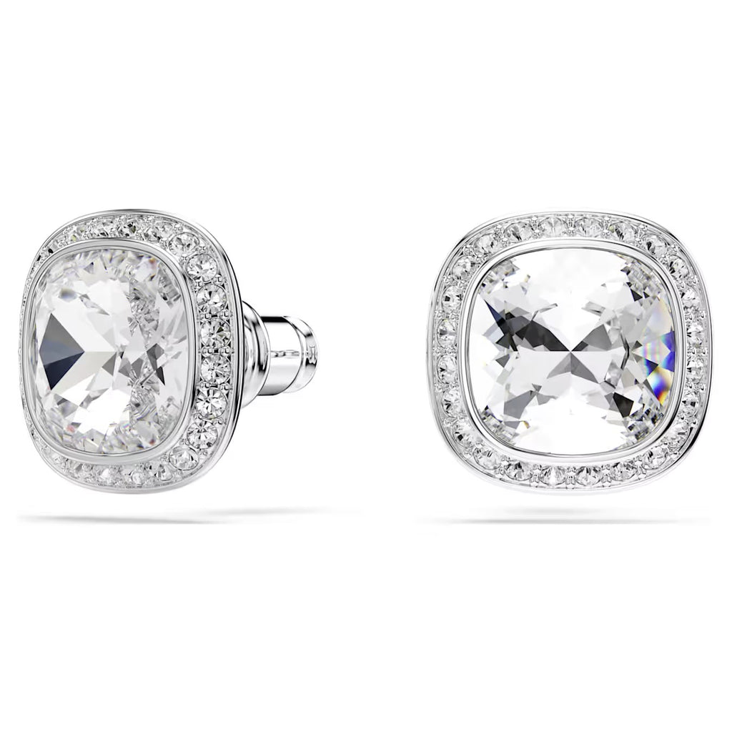 Una Angelic Cushion-Cut Jewelry Set (White, Rhodium Plated) 5754343