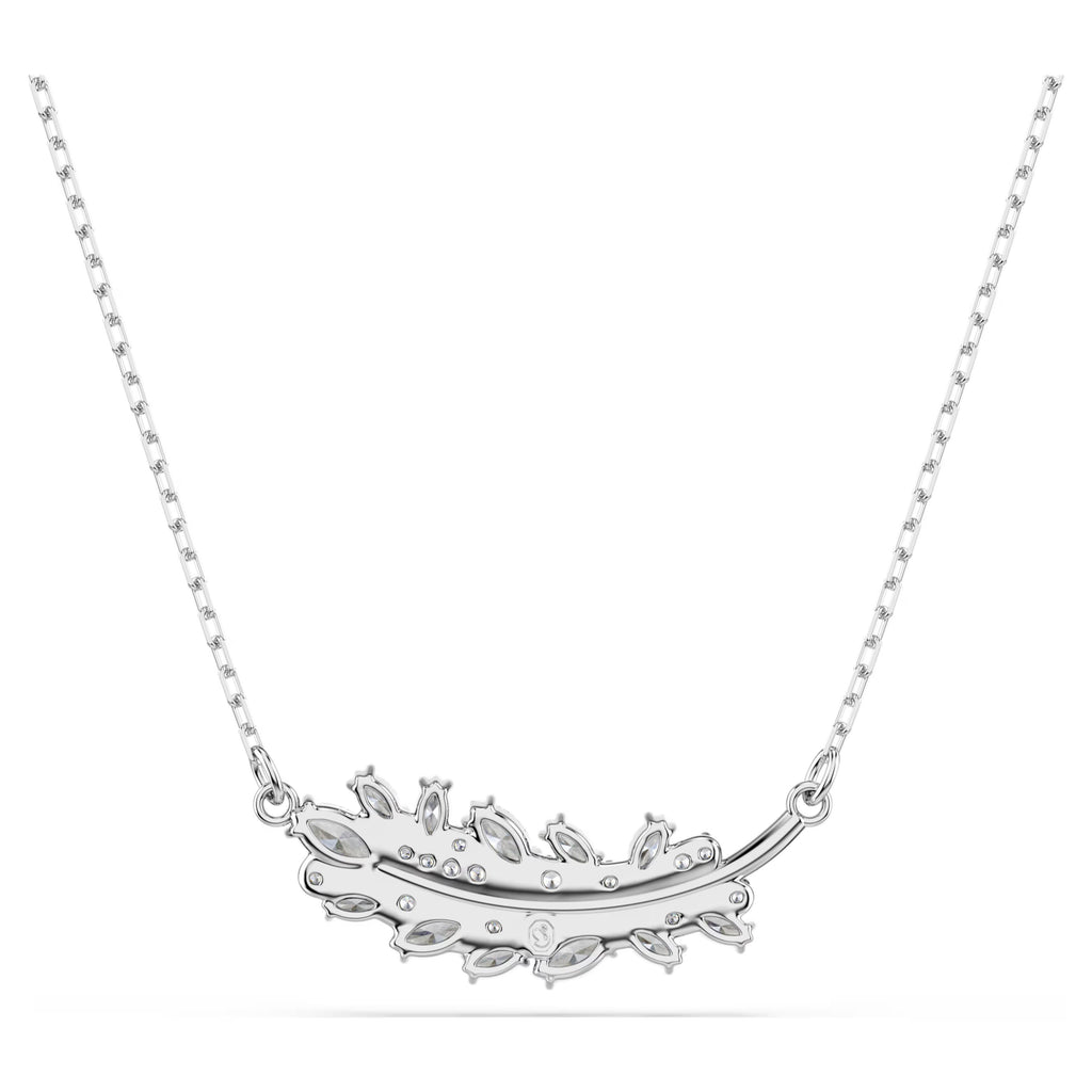 Vienna Mixed Cuts Feather Pendant Necklace 5756111