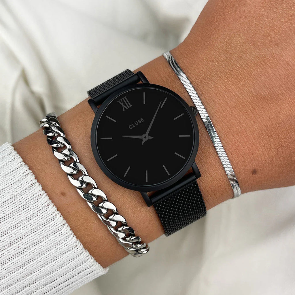 CLUSE Minuit Full Black Mesh CW0101203012