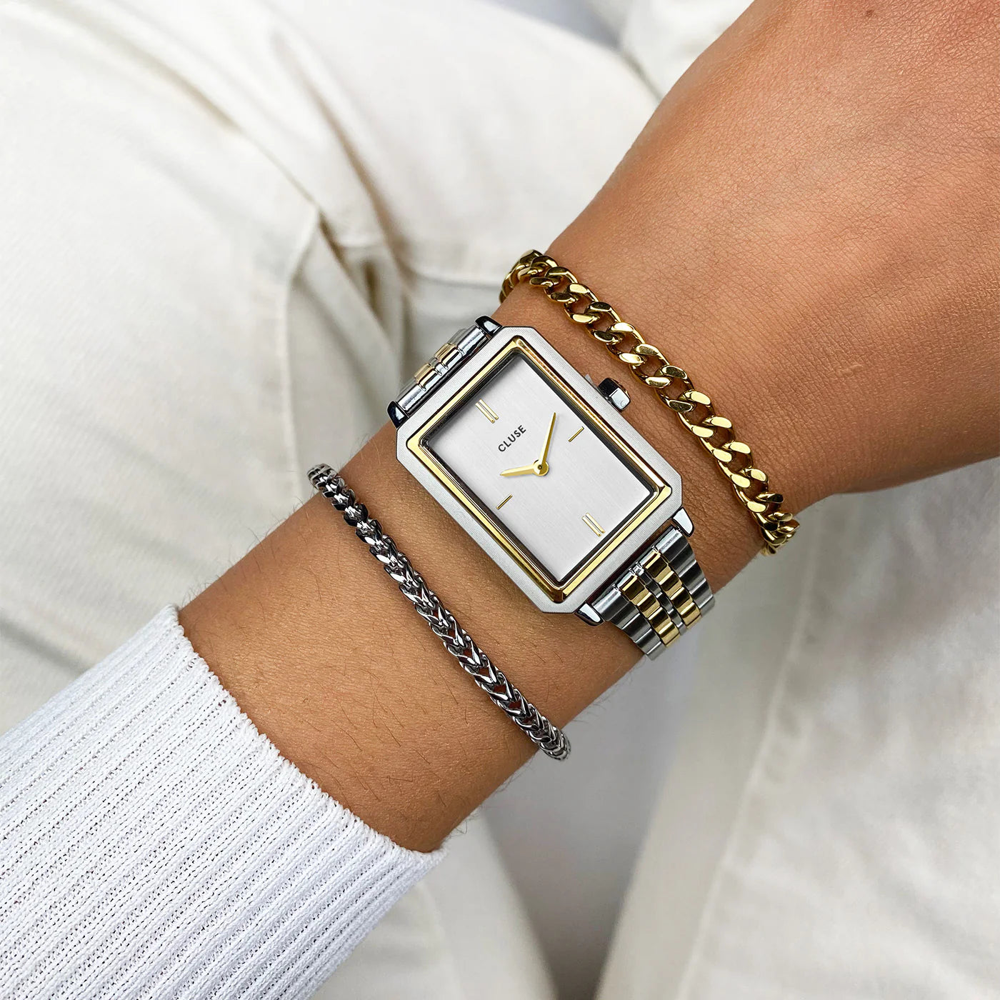 CLUSE - Fluette Watch Bicolour Link CW11510