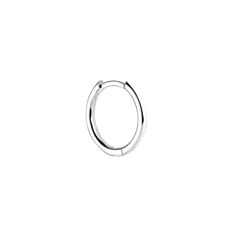 Zephyr Men's Silver Earring E9001