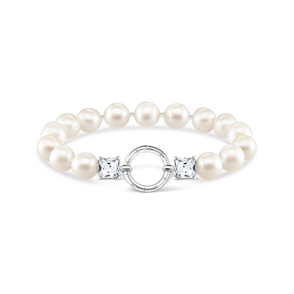 THOMAS SABO Bracelet pearls silver