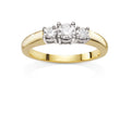 9ct Gold 0.18ct Diamond Ring