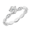 Sterling Silver Cubic Zirconia Ring