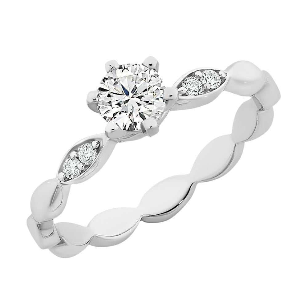 Sterling Silver Cubic Zirconia Ring