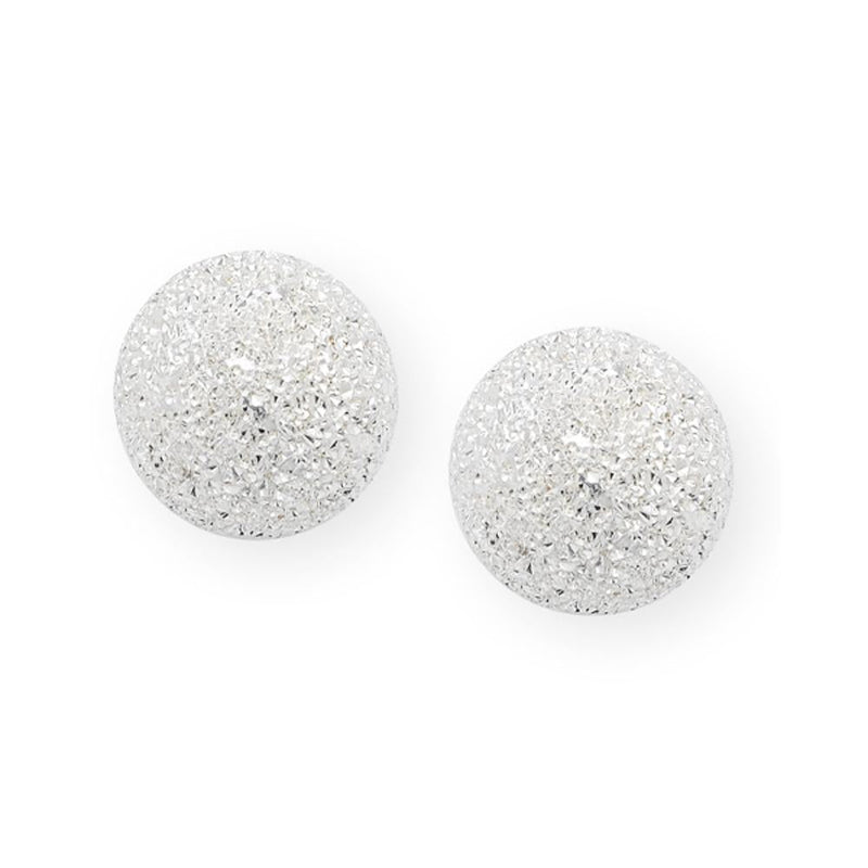 Sterling Silver Ball Studs