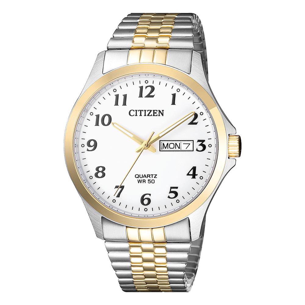 Citizens Men's Two Tone Dress Watch BF5004-93A