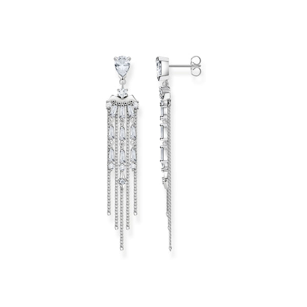 THOMAS SABO Earrings with winter sun rays silver