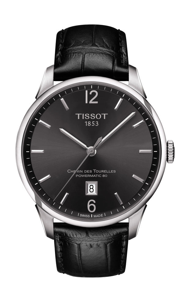 CH.TOUR/GR/A/STEEL/LEA.BLACK/GUN DIAL T0994071644700