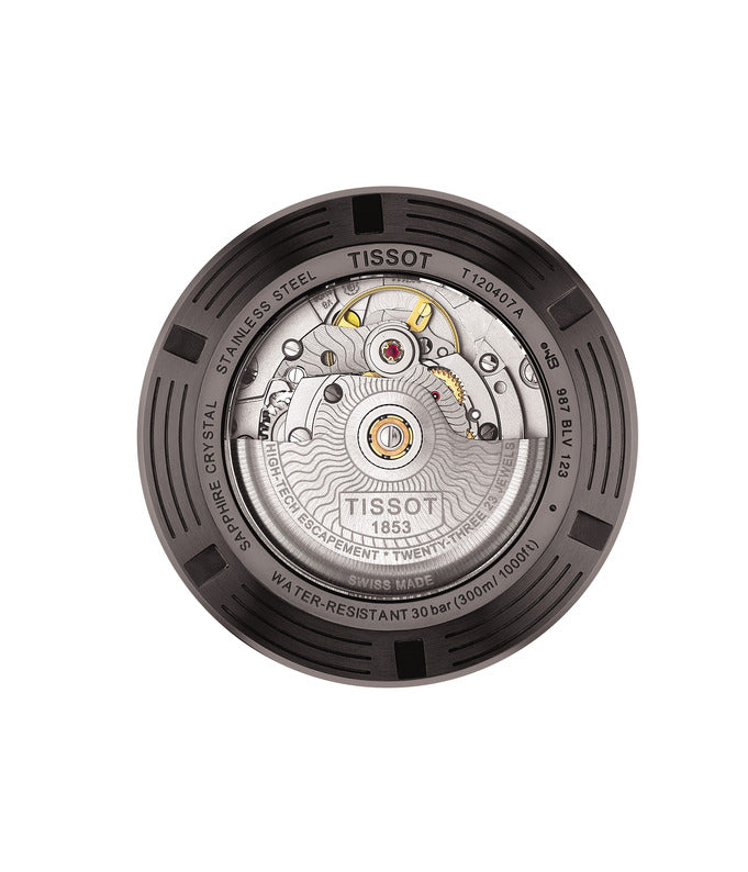 seastar/gr/a/black pvd/black/black dial T1204073705100