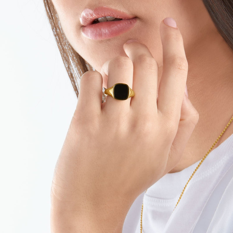 Thomas sabo on sale onyx ring