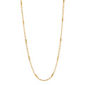 NAJO Rod & Link Yellow Gold Chain 45cm